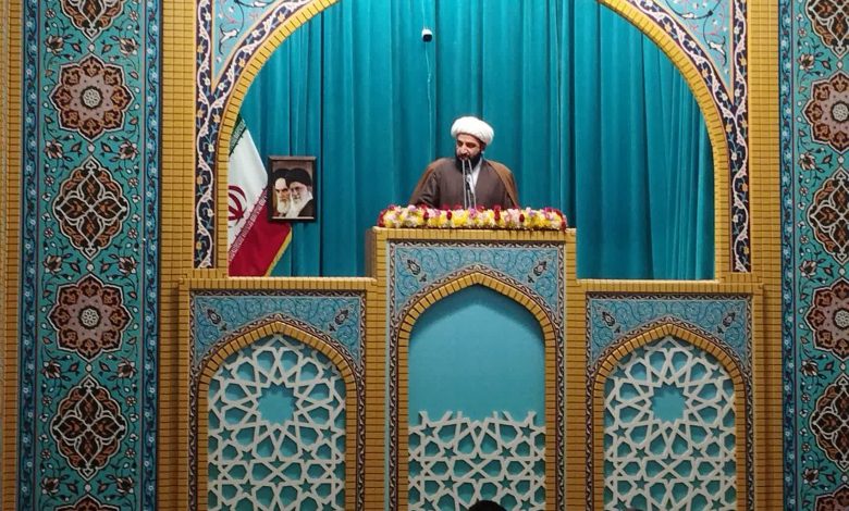 سخنرانی پیش از خطبه های نماز جمعه مدیر بنیاد استان کرمانشاه