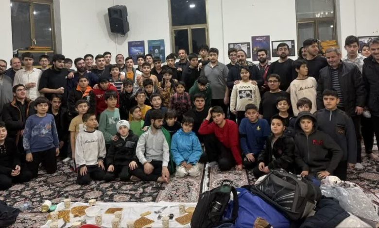 اعتکاف معنوی نونهالان و نوجوانان یاوران مهدی (عج) در اردبیل برگزار شد