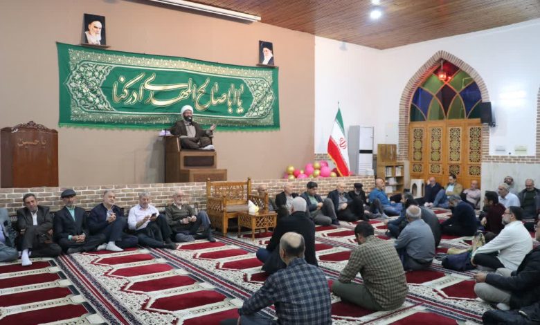 برگزاری جشن ولادت امام عصر(عج) با محوریت فرهنگ انتظار در مسجد فلسطین ساری
