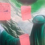 تصویری از اجتماع مردم و موکب‌های فرهنگی در جشن نیمه شعبان خیابان انقلاب خرم‌آباد.