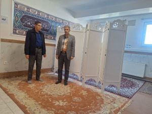 بازدید از نمازخانه های ادارات شهر ممقان