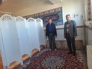 بازدید از نمازخانه های ادارات شهر ممقان