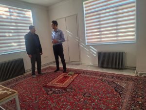 بازدید از نمازخانه های ادارات شهر ممقان