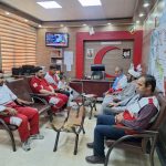 جلسه تبین برنامه های مهدویت هلال احمر شهرستان آذرشهر