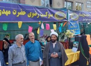 برپایی موکب یاوران نماز و مهدویت ستاد اقامه نماز چهارمحال‎‌‌وبختیاری+گزارش تصویری