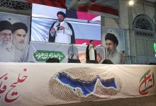 اجتماع مردم انقلابی قزوین در مهدیه