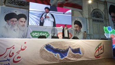 اجتماع مردم انقلابی قزوین در مهدیه