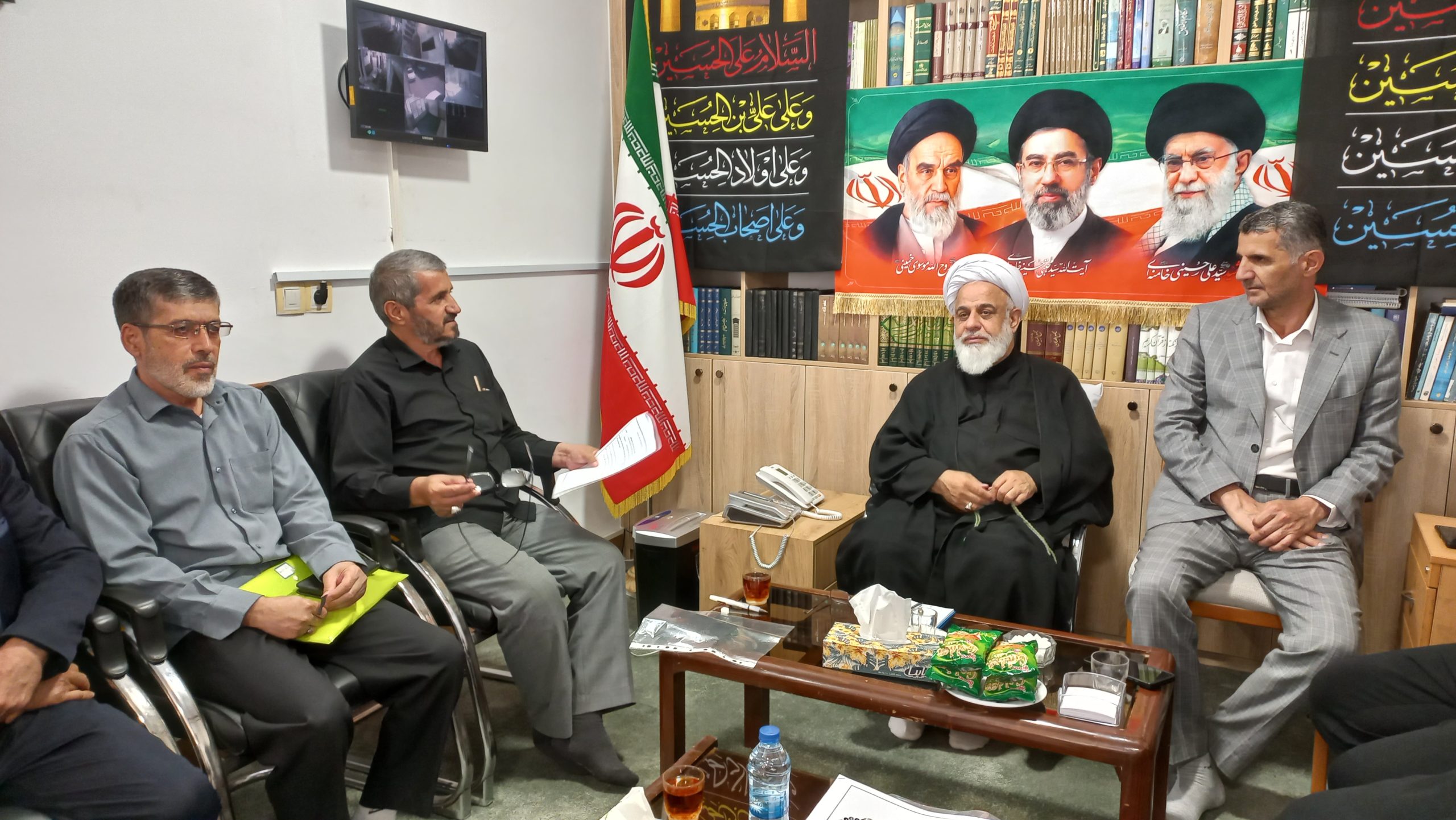 جلسه شورای هماهنگی و پشتیبانی مهدویت آبیک
