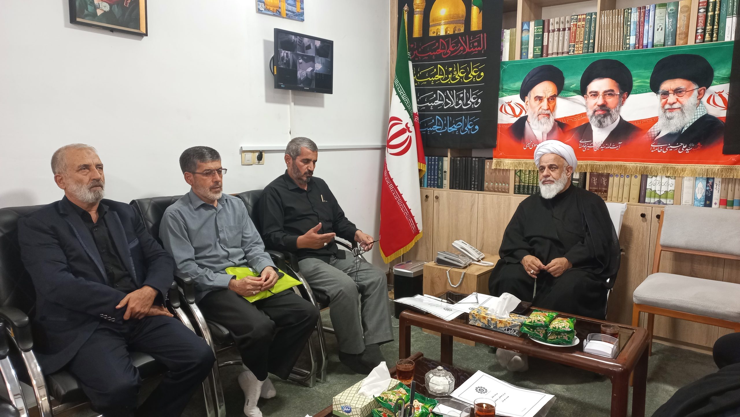 جلسه شورای هماهنگی و پشتیبانی مهدویت آبیک