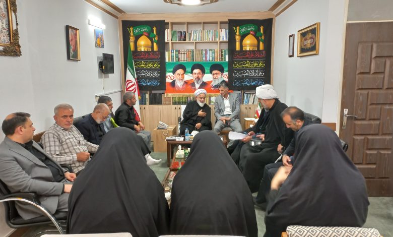 جلسه شورای هماهنگی و پشتیبانی مهدویت آبیک