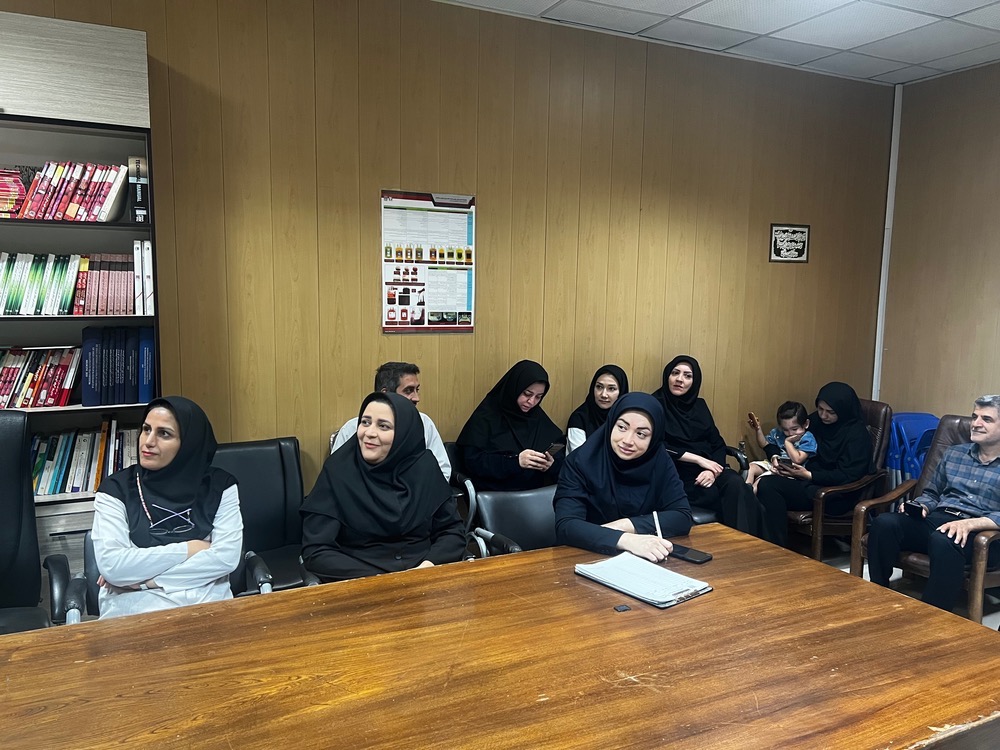 سخنرانی حجت‌الاسلام موسوی زنجانی در جمع کارکنان اداره کل انتقال خون استان قزوین