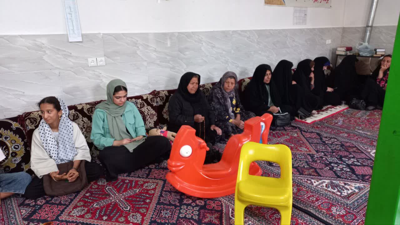 سخنرانی در جمع بانوان روستای کهک استان قزوین