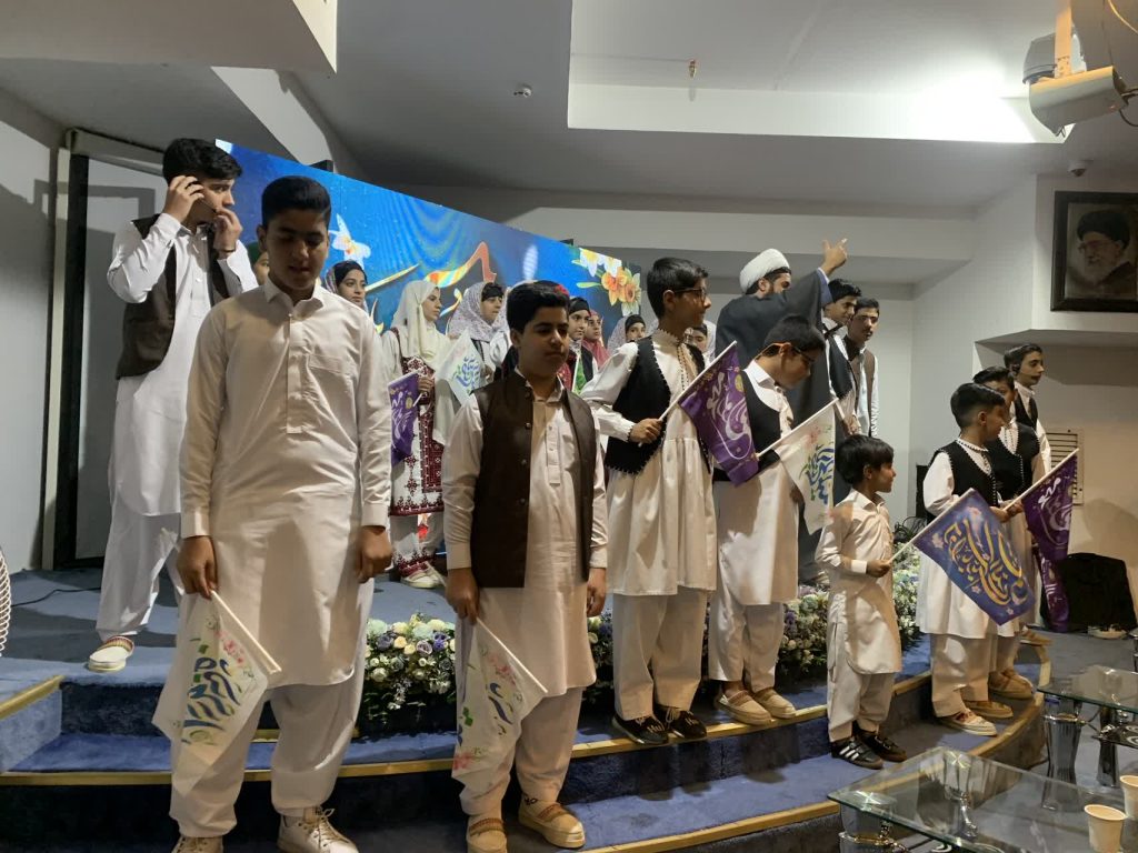 جشن آغاز امامت حضرت ولی‌عصر(عج) با عنوان «امت مبعوث منتظر» در زاهدان برگزار شد