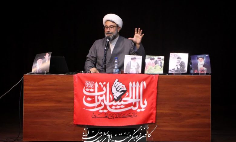 سخنرانی حجت‌الاسلام والمسلمین محمد شهبازیان در نشست تخصصی کانون منتظر المهدی (عج) شهرستان ازنا