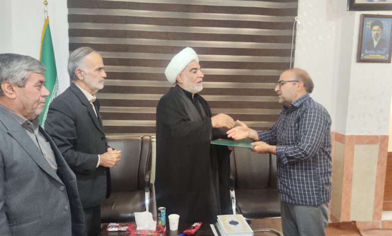 دبیر جدید بنیاد مهدویت شهرستان دره شهر منصوب شد