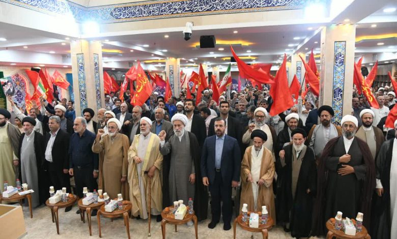 همایش بزرگ عهد سربازی در مهدیه بزرگ شیراز برگزار شد