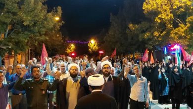 مراسم عید بیعت در شهرستان بوانات برگزار شد