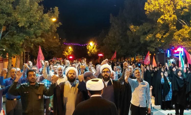 مراسم عید بیعت در شهرستان بوانات برگزار شد