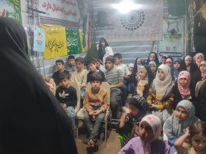 تبیین مفاهیم مهدوی و لقب «بقیهالله» برای کودکان در موکب مهدوی ارومیه