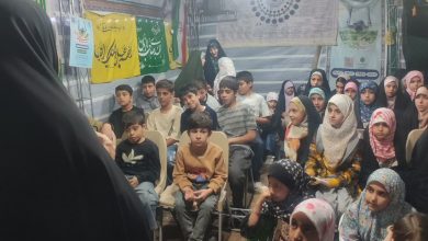 تبیین مفاهیم مهدوی و لقب «بقیةالله» برای کودکان در موکب مهدوی ارومیه