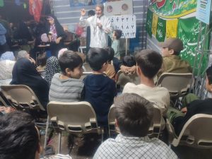 تبیین مفاهیم مهدوی و لقب «بقیهالله» برای کودکان در موکب مهدوی ارومیه