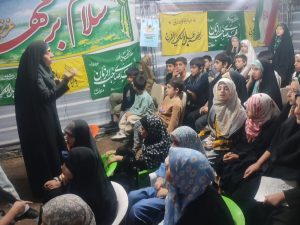 تبیین مفاهیم مهدوی و لقب «بقیهالله» برای کودکان در موکب مهدوی ارومیه