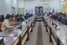 جلسه شورای سیاست‌گذاری مهدویت الیگودرز با محوریت المان‌های شهری