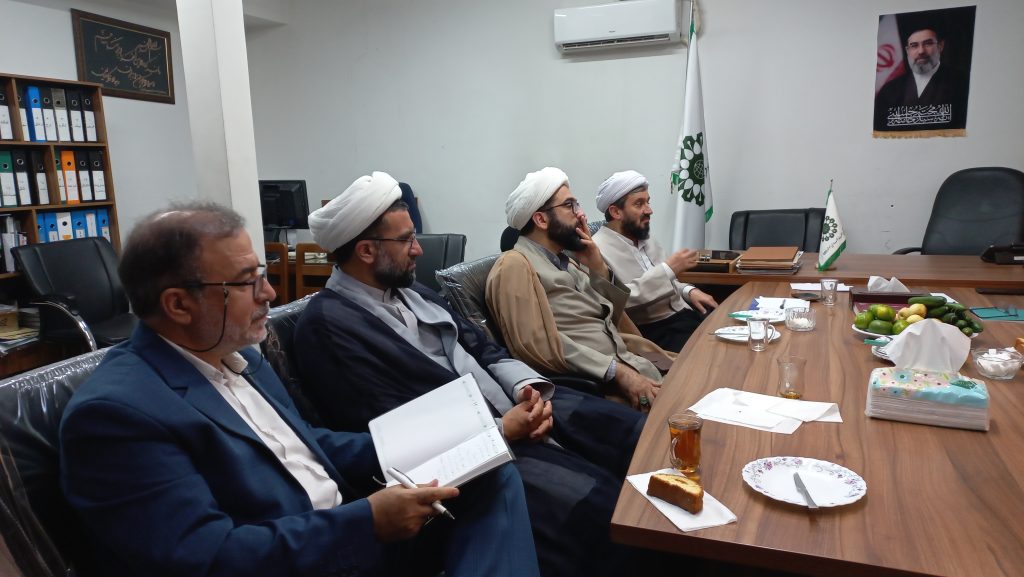 دیدار حجت الاسلام نصوری با مسئولان بنیاد مهدویت شهرستان‌های استان قزوین