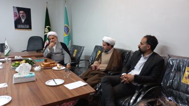 دیدار حجت الاسلام نصوری با مسئولان بنیاد مهدویت شهرستان‌های استان قزوین