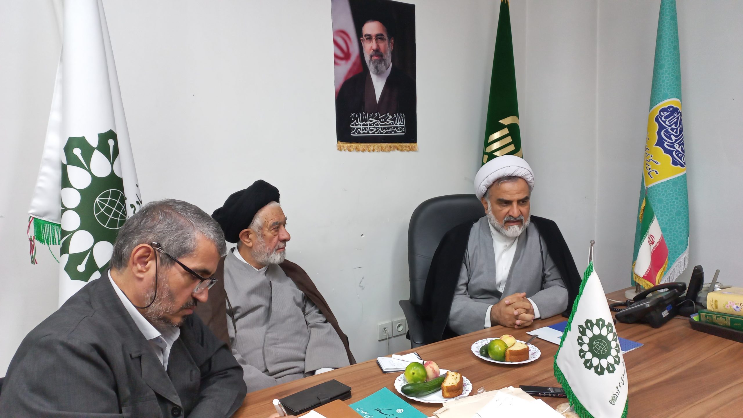 حجت الاسلام نصوری با مربیان و فعالان مهدوی قزوین دیدار کرد