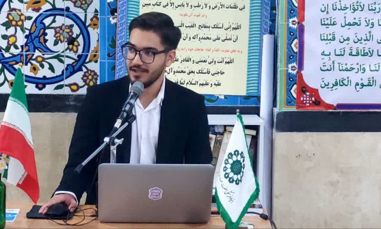 برگزاری نشست «چالشهای تربیتی نسل منتظر در مواجهه با جنگ شناختی دشمنان امام زمان (عج)» در مسجد جامع میمه