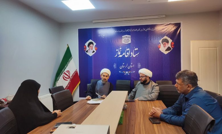 تصویر جلسه مشترک حجت‌الاسلام چراغی با حجت‌الاسلام مجید مؤیدی و مرضیه نجفی پیرامون اجرای تفاهم‌نامه آموزش‌های مهدوی در بنیاد فرهنگی استان لرستان