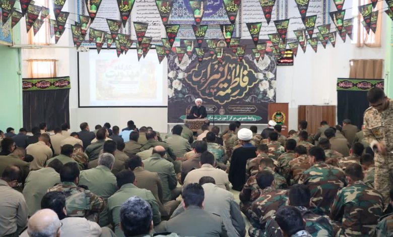 برگزاری دوره مهدویت در پادگان مهندسی رزمی بروجرد